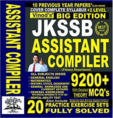 Vinod JKSSB ASSISTANT COMPILER (Finance Department)